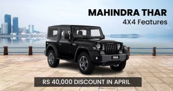 Mahindra Thar Discount Offer April 2023
