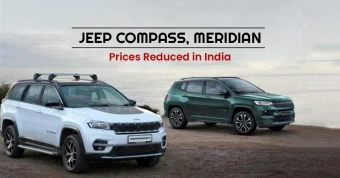 Jeep Compass and Meridian Prices Reduced in India