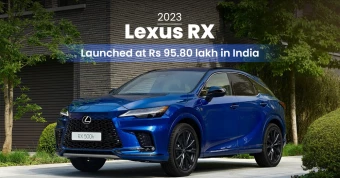 2023 Lexus RX Launched At Rs 95.80 Lakh in India