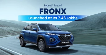 Maruti Suzuki Fronx Launched at Rs 7.46 Lakh in India
