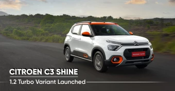 Citroen C3 Shine 1.2 Turbo Variant Launched