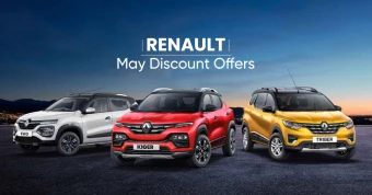Renault May Discount Offers