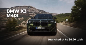 BMW X3 M40i Launched at Rs 86.50 Lakh