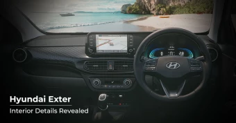 Hyundai Exter Interior Details Revealed
