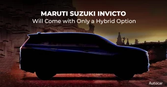 Maruti Suzuki Invicto Will Come with Only a Hybrid Option