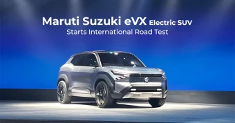 Maruti Suzuki eVX Electric SUV Starts International Road Test