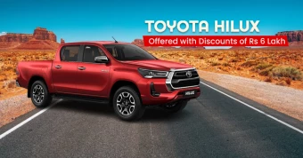 Toyota Hilux Offered with Discounts Of Rs 6 Lakh