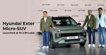 Hyundai Exter Micro-SUV Launched at Rs 5.99 Lakh in India