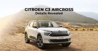 Citroen C3 Aircross Details Revealed