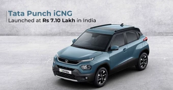 Tata Punch iCNG Launched at Rs 7.10 Lakh in India