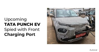 Upcoming Tata Punch EV Spied With Front Charging Port