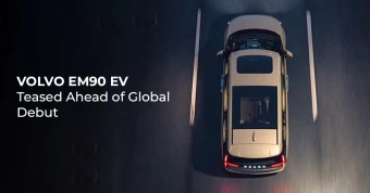 Volvo EM90 EV Teased Ahead of Global Debut