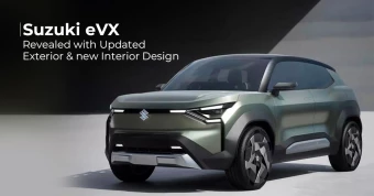 Suzuki eVX Revealed with Updated Exterior and All New Interior Design
