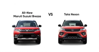 All-New Maruti Suzuki Brezza VS Tata Nexon - Price, Variants, Dimensions, Features and Powertrain Comparison