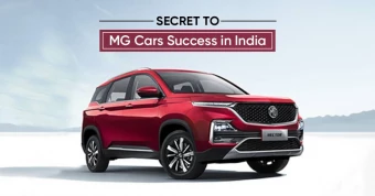 Secret to MG Cars Success in India