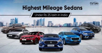 Highest Mileage Sedans Under Rs 25 Lakh in India