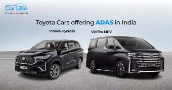 Toyota Cars Offering ADAS in India