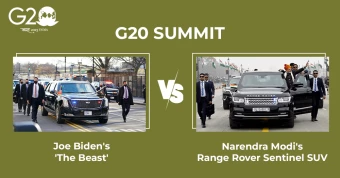G20 Summit: Joe Biden vs Narendra Modi Cars