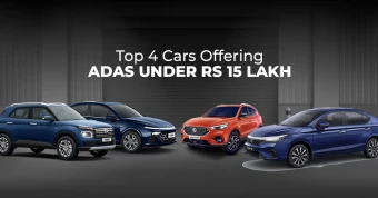 Top 4 Cars Offering ADAS under Rs 15 Lakh