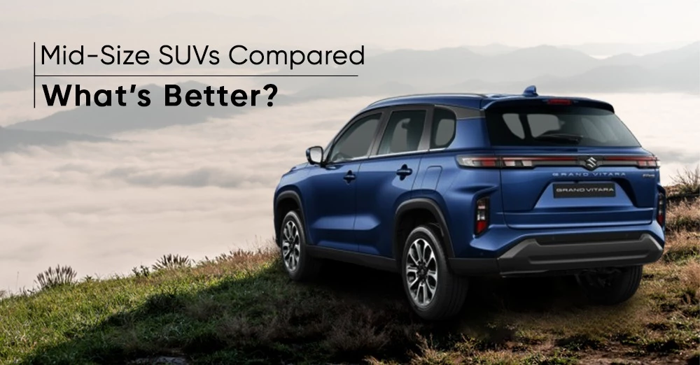 Mid-Size SUVs Compared: Petrol VS Diesel VS Hybrid; What’s Better?