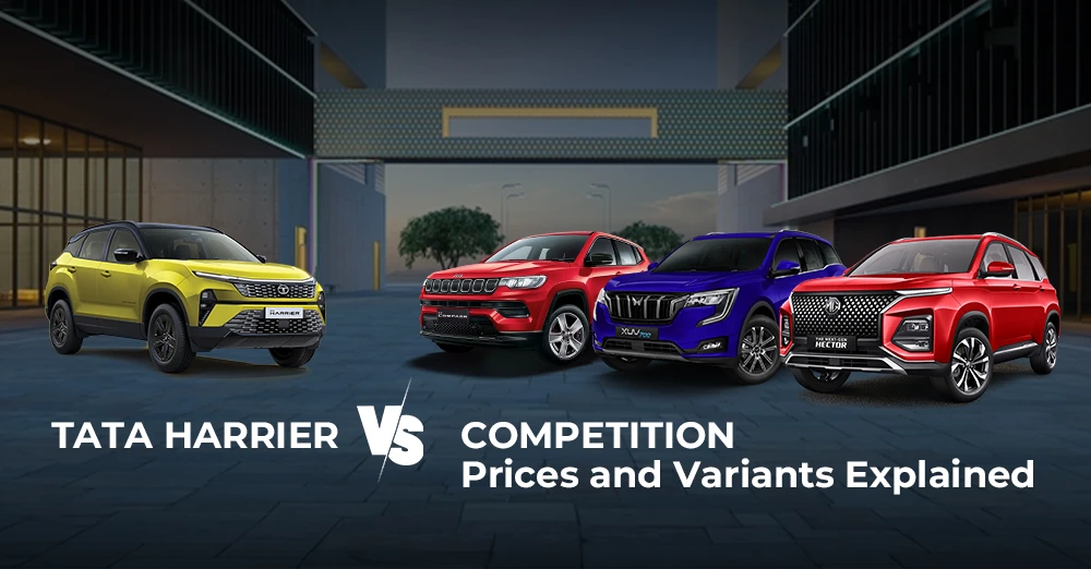 2023 Tata Harrier vs Competition: Prices and Variants Explained