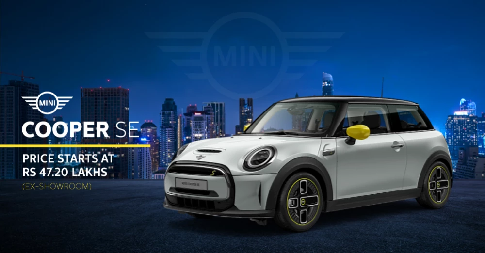 MINI Cooper SE Launched at Rs 47.20 Lakhs in India