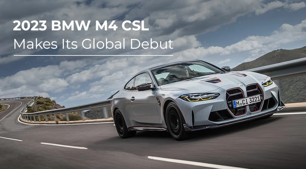 2023 BMW M4 CSL Makes Its Global Debut