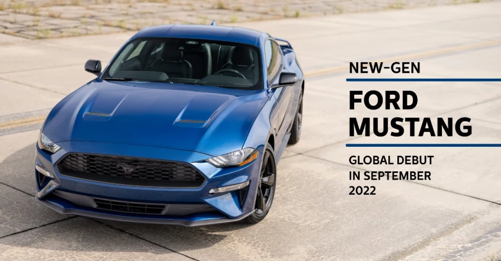 New-Gen Ford Mustang Global Debut in September 2022