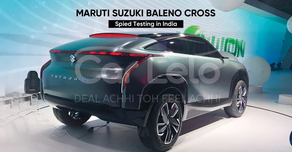 Maruti Suzuki Baleno Cross Spied Testing in India