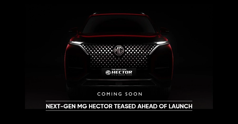 Next-Gen MG Hector to Get Exterior Design Updates Ahead of Launch