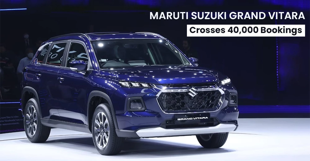 Maruti Suzuki Grand Vitara Crosses 40,000 Bookings