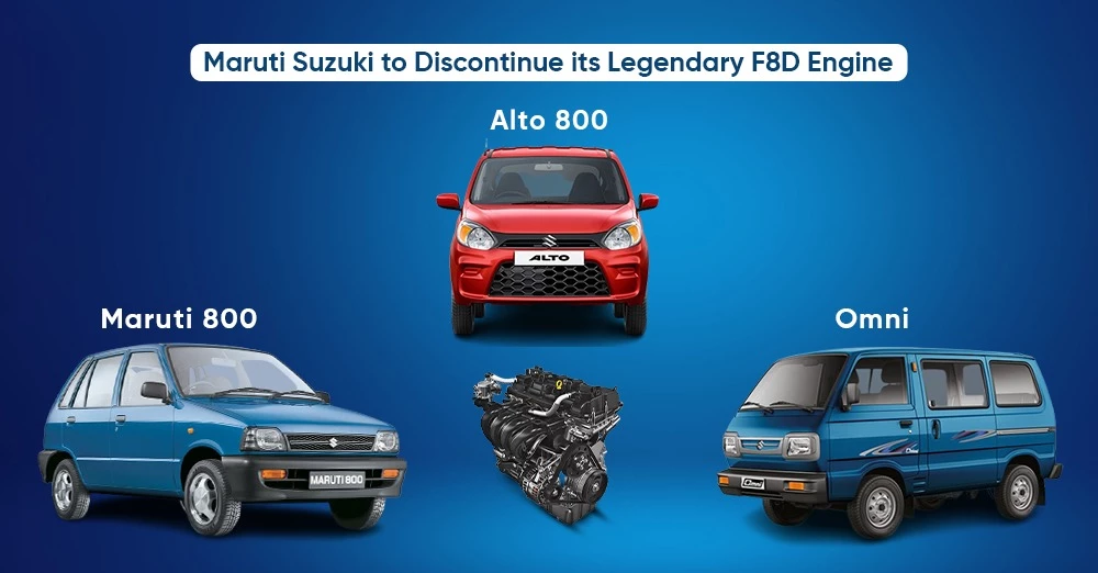 Maruti Suzuki to Discontinue its Legendary F8D Engine