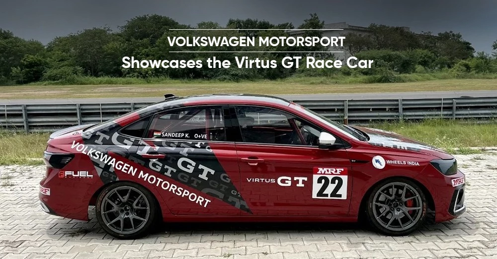 Volkswagen Motorsport showcases the Virtus GT Race Car