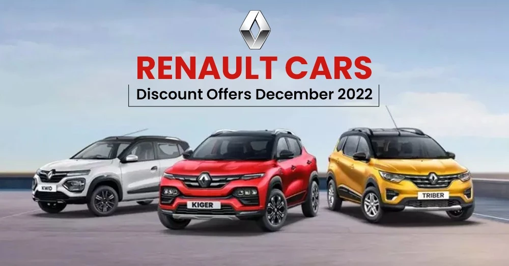 Renault Cars Discount Offers December 2022