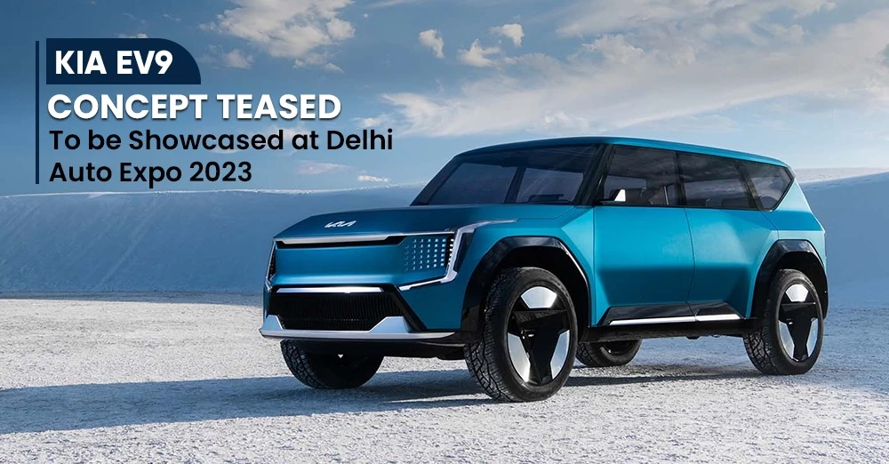 Kia EV9 Concept Teased, to be Showcased at Delhi Auto Expo 2023