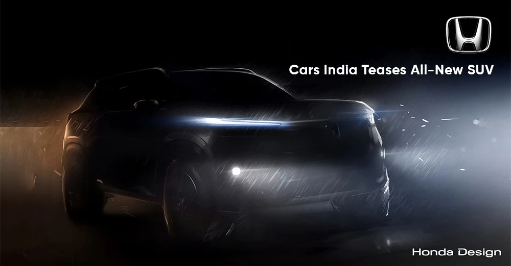 Honda Cars Teases an All-New SUV for India