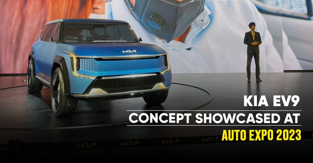 Kia EV9 Concept Showcased at Auto Expo 2023