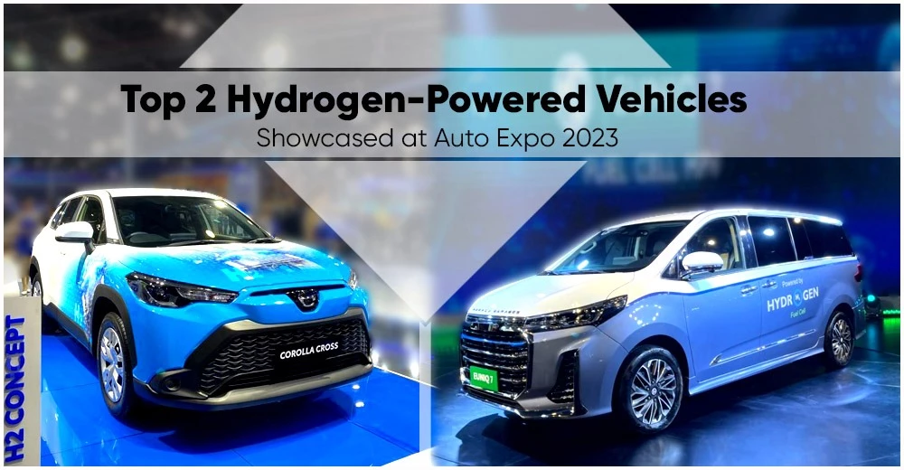 Toyota and MG Showcase Hydrogen-Powered Vehicles