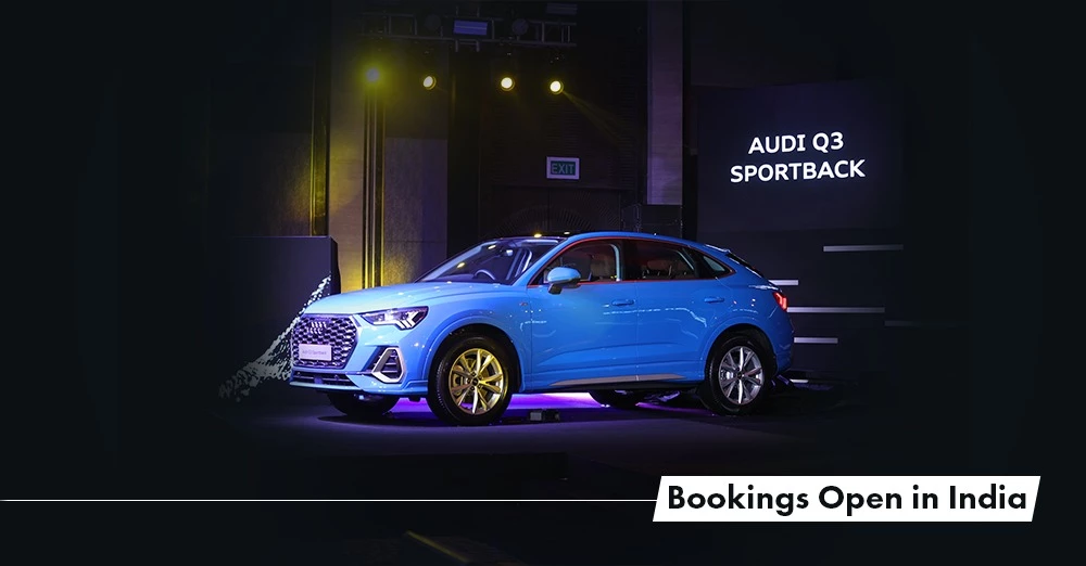 Audi Q3 Sportback Bookings Open in India