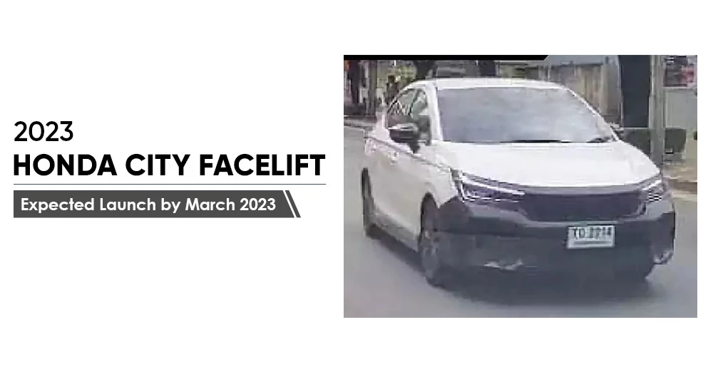 Honda City Facelift Expected in Dealerships By March