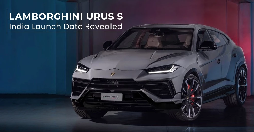 Lamborghini Urus S India to Launch on 13th April