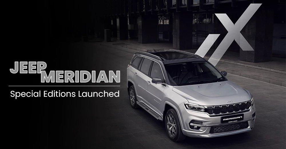 Jeep Meridian Special Editions Launched