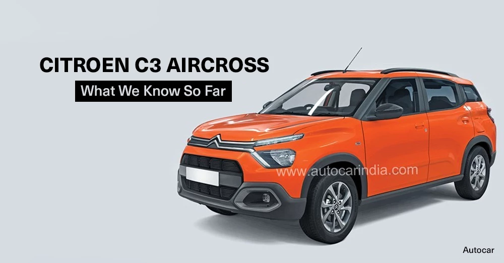 Citroen C3 Aircross: What We Know So Far