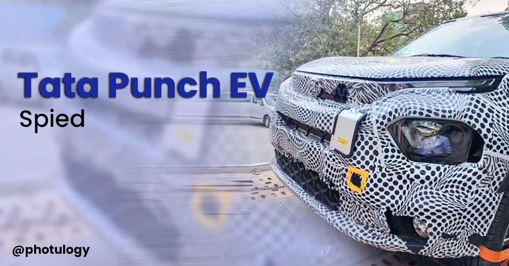 Tata Punch .EV Spied