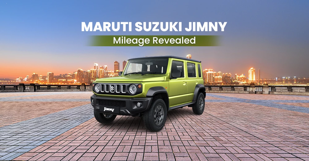 Maruti Suzuki Jimny Mileage Revealed