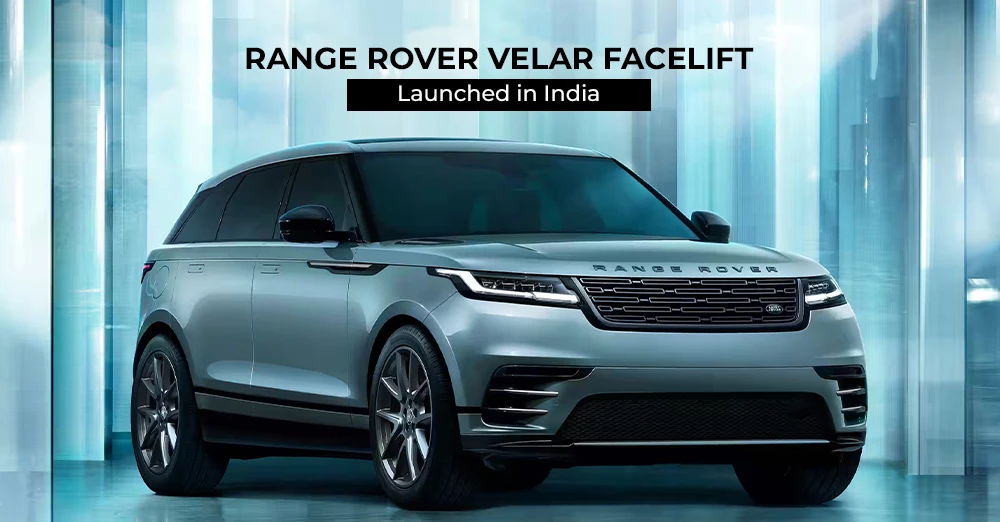 Range Rover Velar Facelift Launched in India