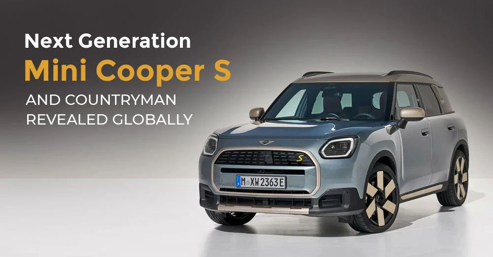 Next-Generation Mini Cooper and Countryman Revealed Globally