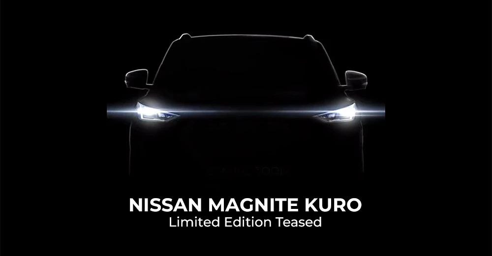 Nissan Magnite Kuro Limited Edition Teased