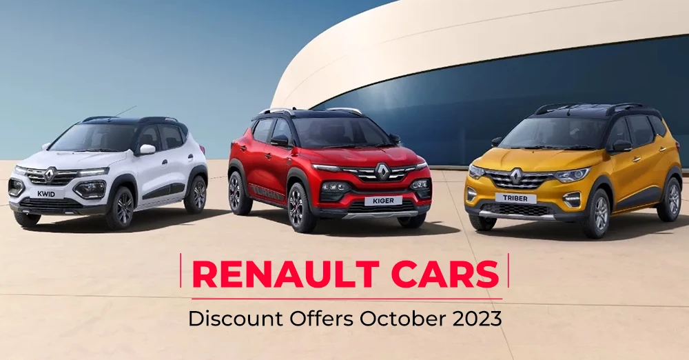 Renault Discount Offers October 2023