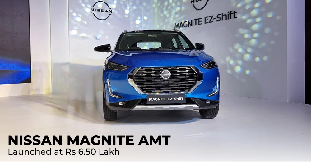 Nissan Magnite AMT Launched at Rs 6.50 Lakh